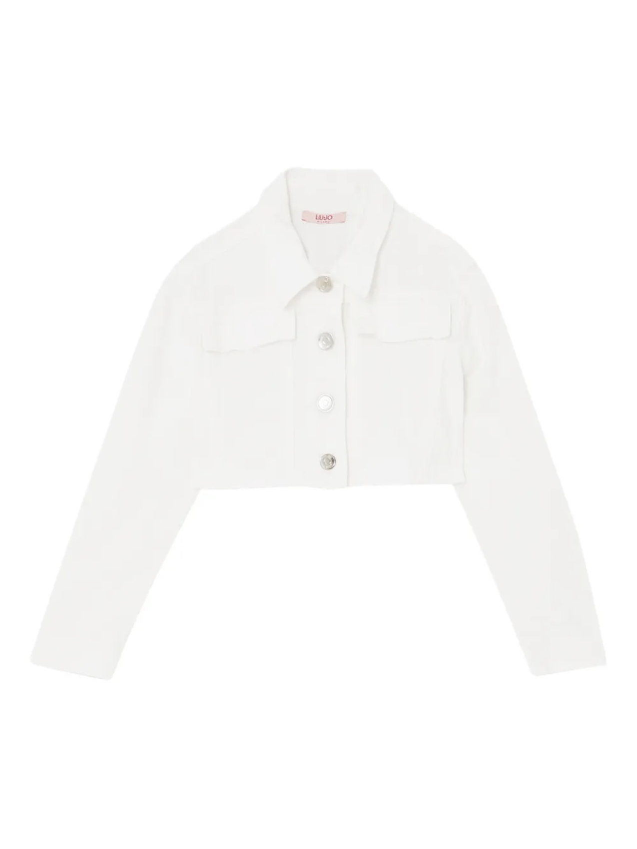 

Укороченная джинсовая куртка Liu Jo Kids, белый