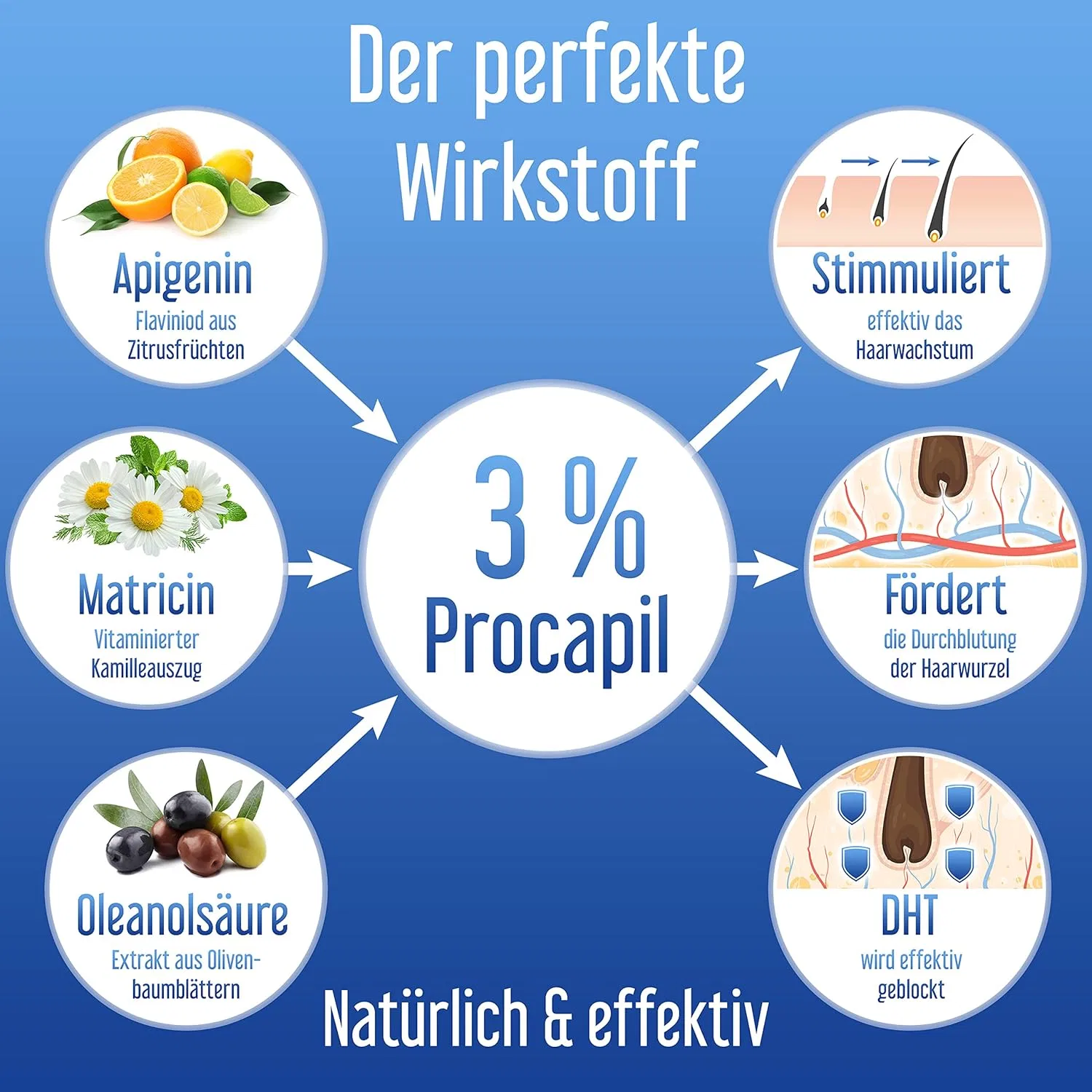 Спрей Hairforte для мужчин против выпадения волос с 3% Procapil Hairforte — фото 3