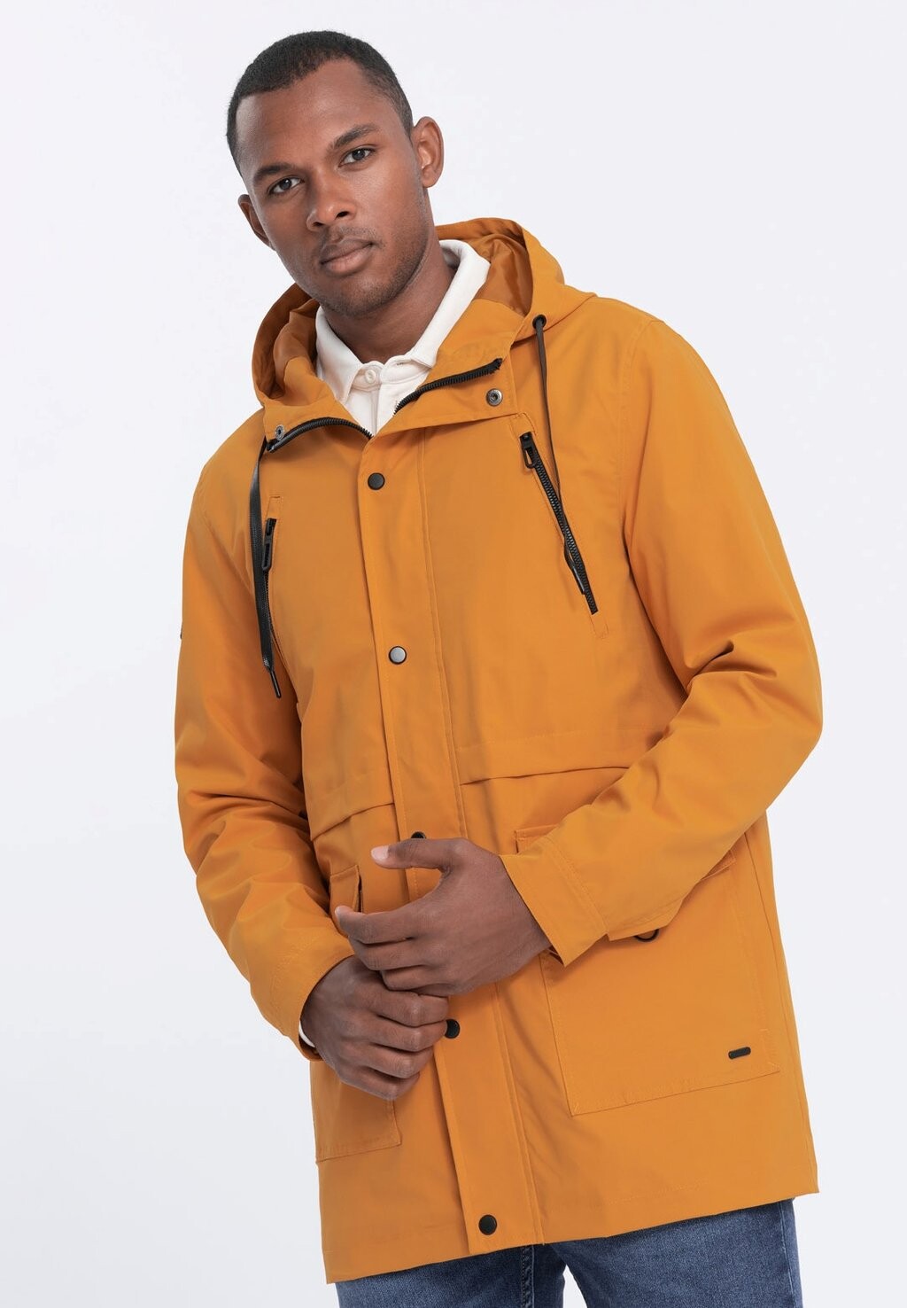 

Парка WITH POCKETS Ombre, цвет mustard