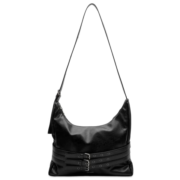 

Сумка-Кружка через плечо Trio - большая Samo Ondoh, Nappa Matte Black