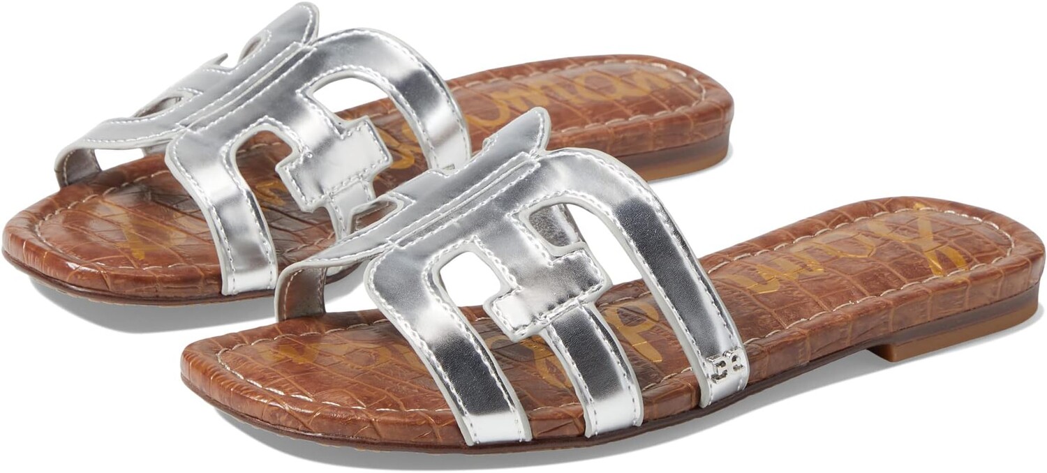 

Сандалии на плоской подошве Bay Sam Edelman, цвет Soft Silver