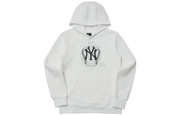 Детский худи MLB Nike, белый