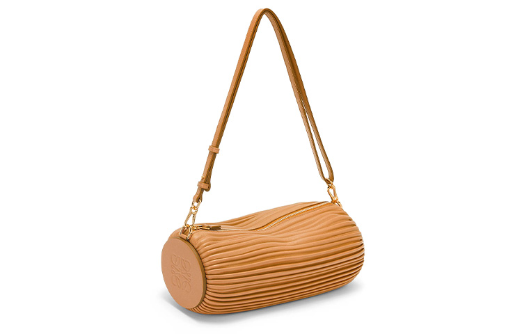 

LOEWE Сумка-шоппер из кожи наппа, женская сумка через плечо теплый песочный желтый