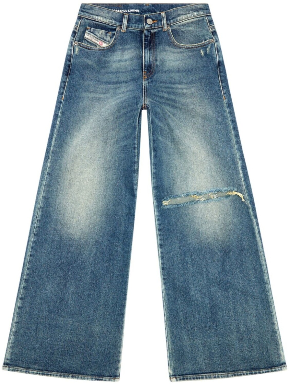 

Diesel расклешенные джинсы D-Akemi, синий