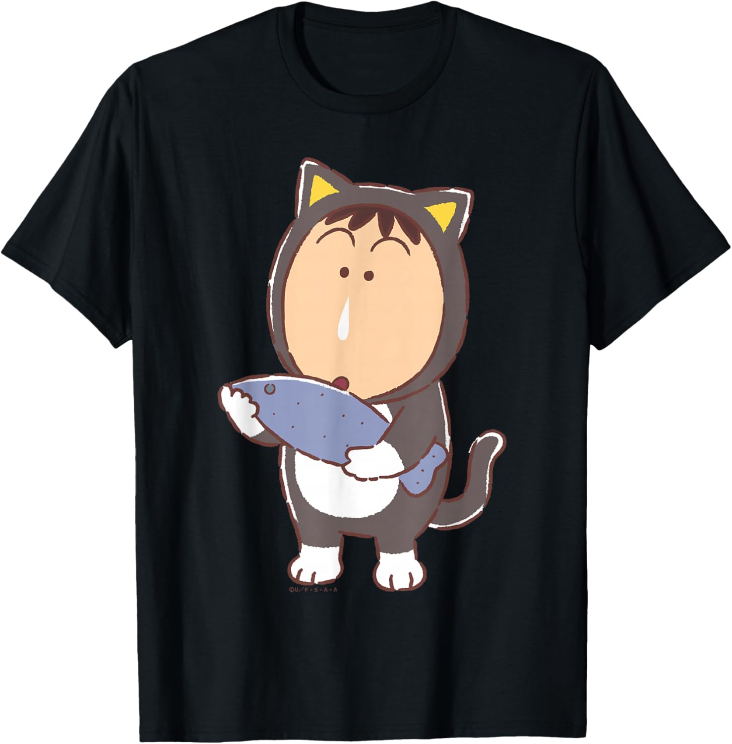 

Футболка Crayon Shin-chan Konego Yuugi Party Bo-chan Crayon Shinchan, черный