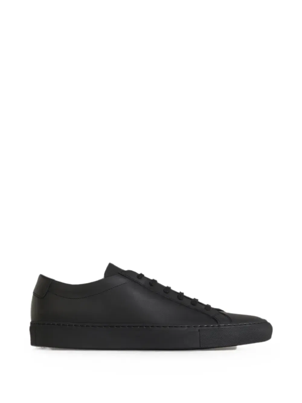 Кожаные кроссовки Common Projects, черный