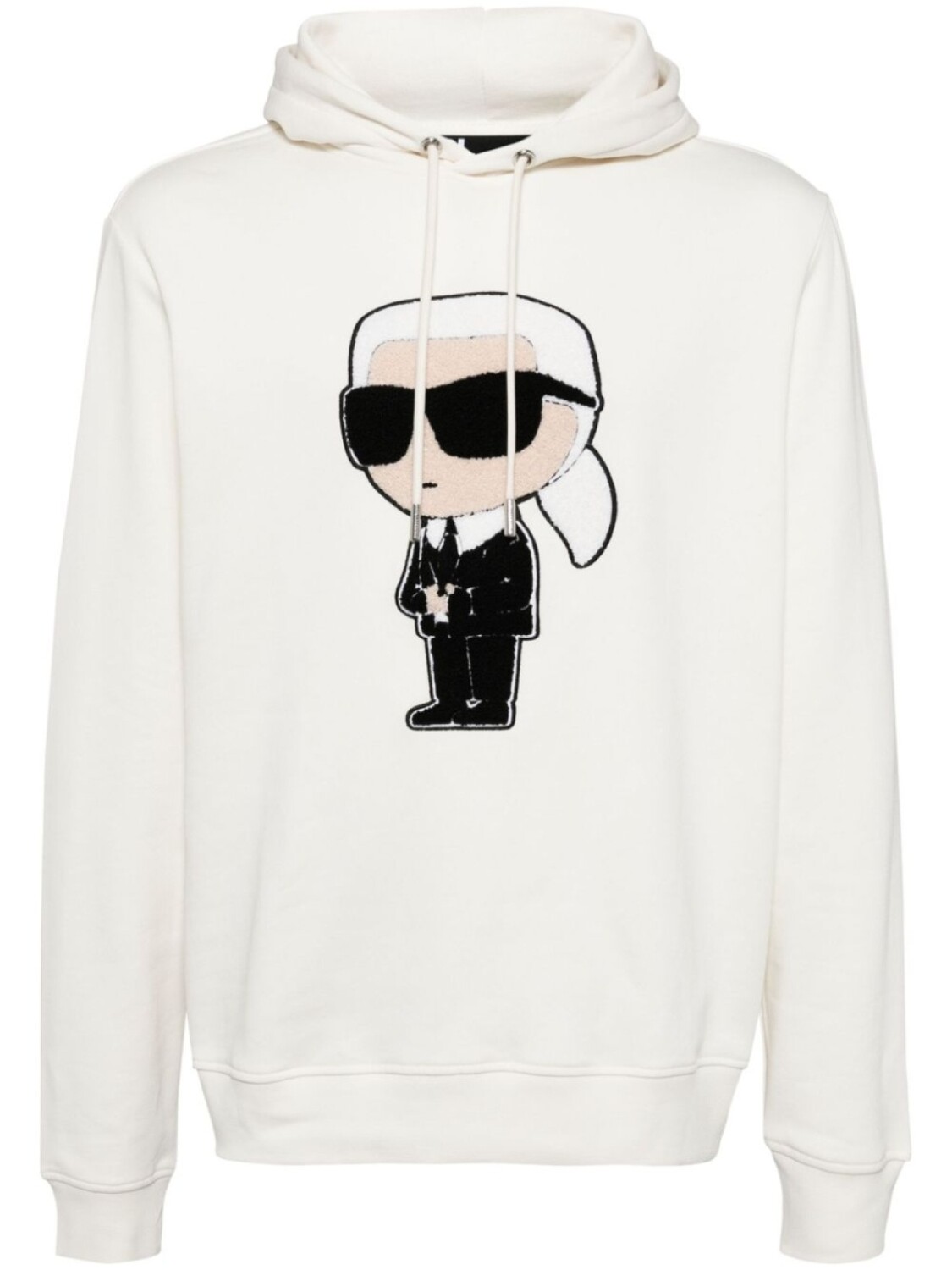 

Karl Lagerfeld толстовка с капюшоном, белый