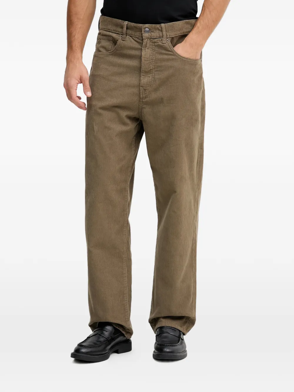 

Вельветовые брюки Armani Exchange, коричневый