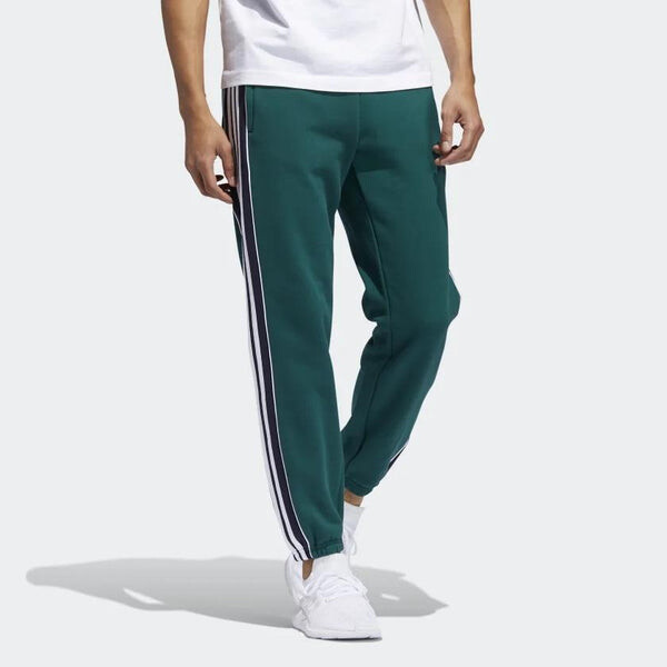 Спортивные штаны adidas originals 3-Stripes Panel Sweat Pants 'Collegiate Green/Legend Ink', зеленый — фото 4