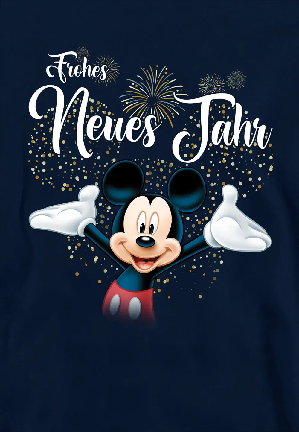 Детский худи Mickey Mouse Firework, Disney, темно-синий — фото 2