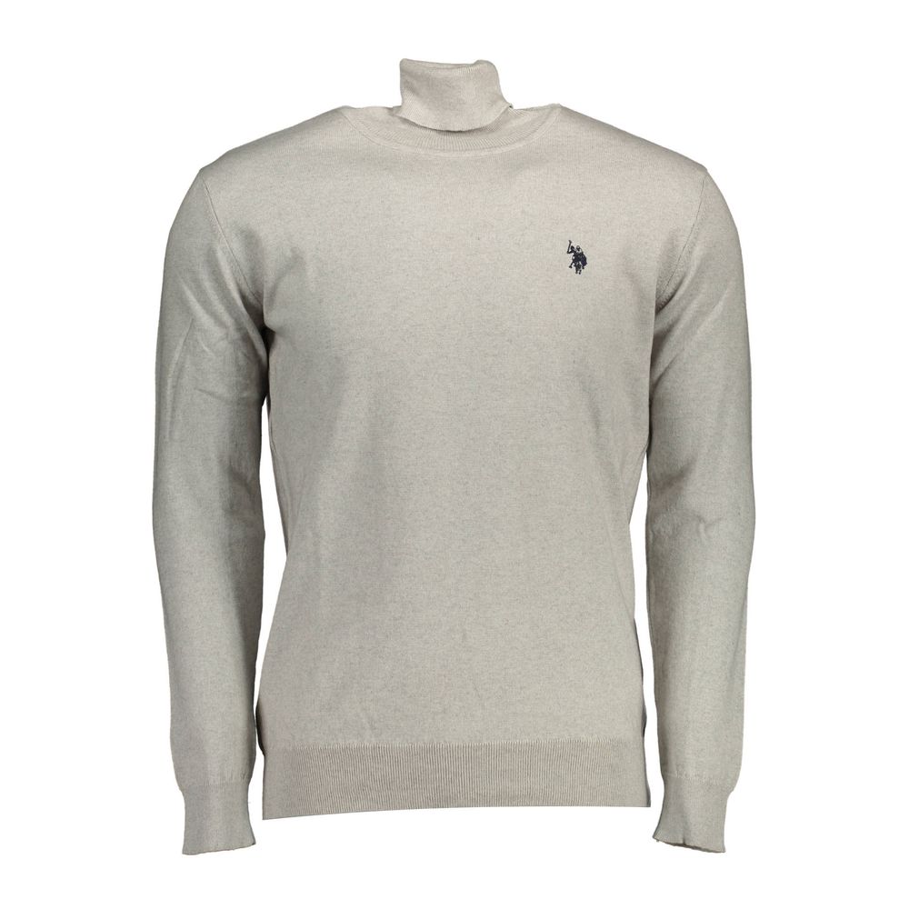 

Серый хлопковый свитер U.S. Polo Assn.