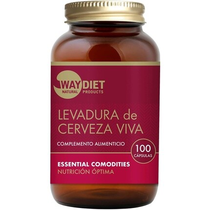 

Живые пивные дрожжи 100 капсул 495 мг Waydiet