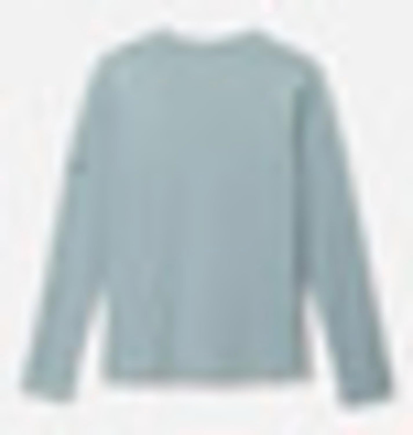 Columbia Boys' Hazeldel Hill футболка с длинным рукавом и принтом, Crushed Blue/Barely Printed — фото 2