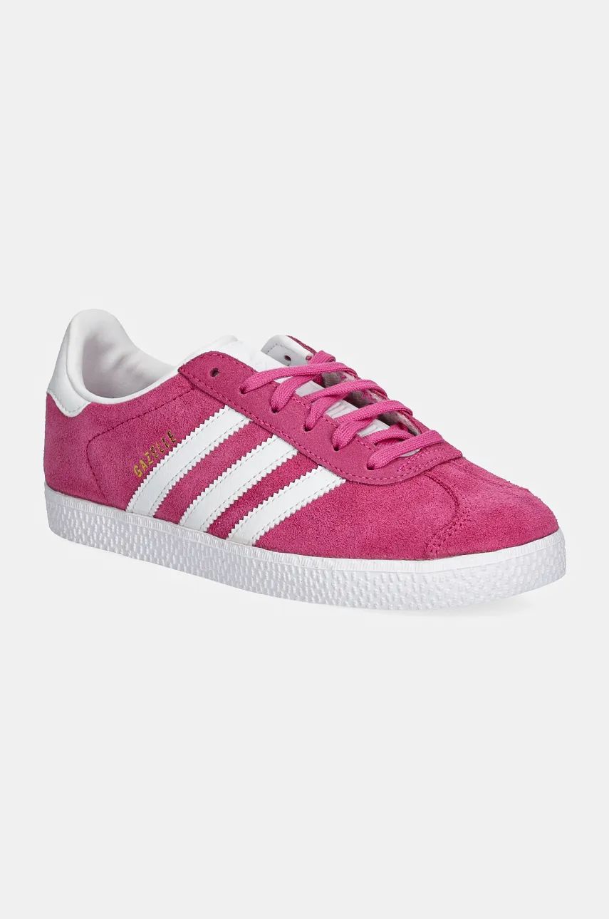 

Детские замшевые кроссовки adidas Originals GAZELLE, розовый