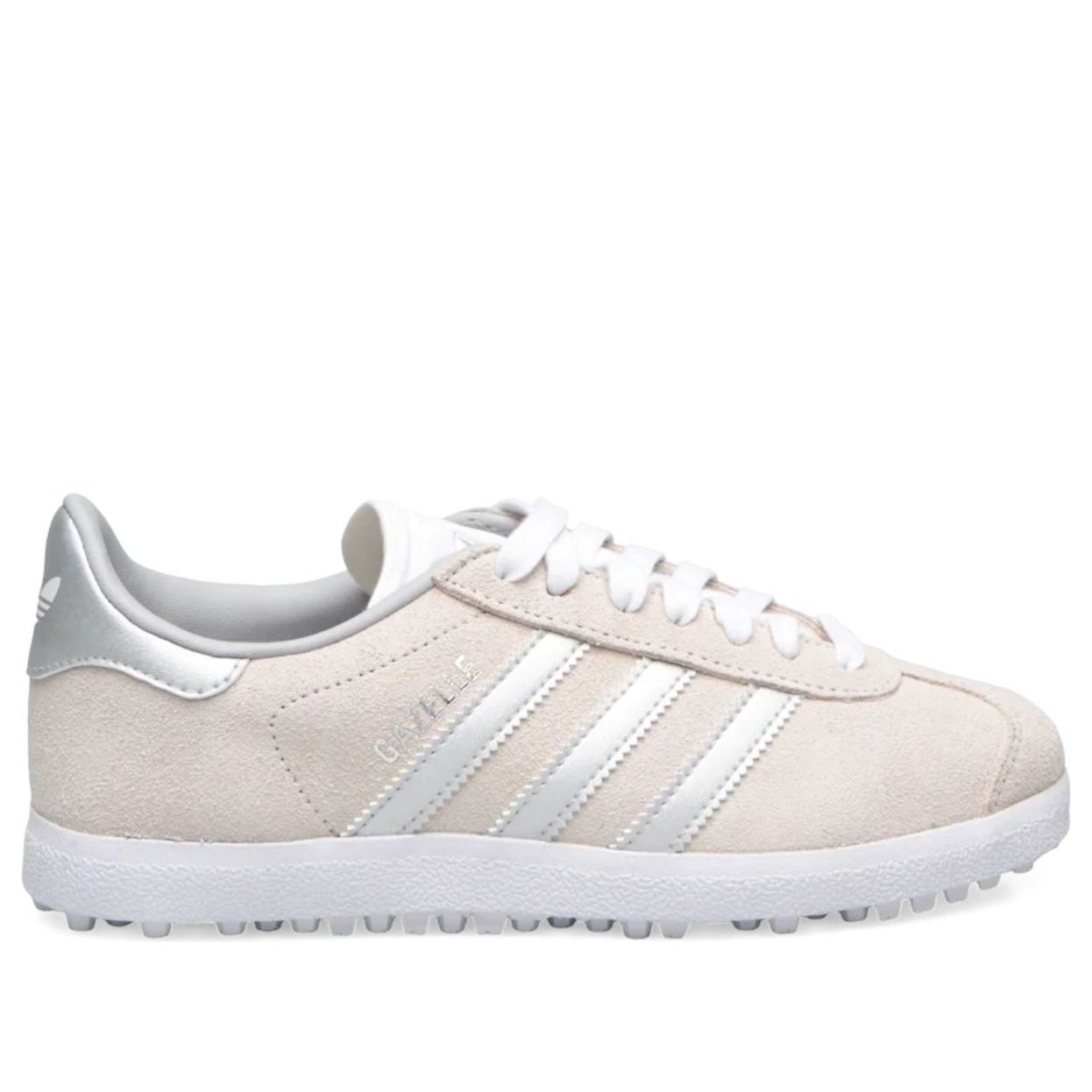 Кроссовки (WMNS) adidas Gazelle Spikeless Golf 'Crystal White Silver Metallic' — фото 2