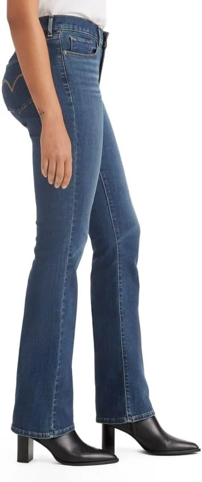 Levi's женские классические джинсы Bootcut, Lapis Wave Embroidery — фото 3