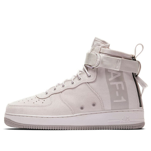 

Кроссовки sf air force 1 mid замшевые Nike, серый