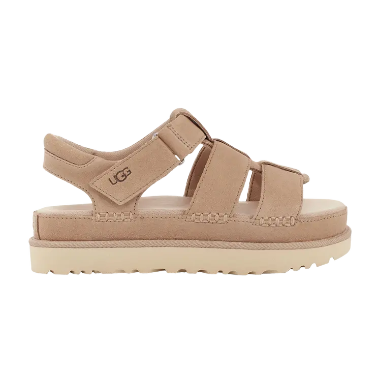 Кроссовки UGG Wmns Goldenstar Strap Platform Sandal, кремовый