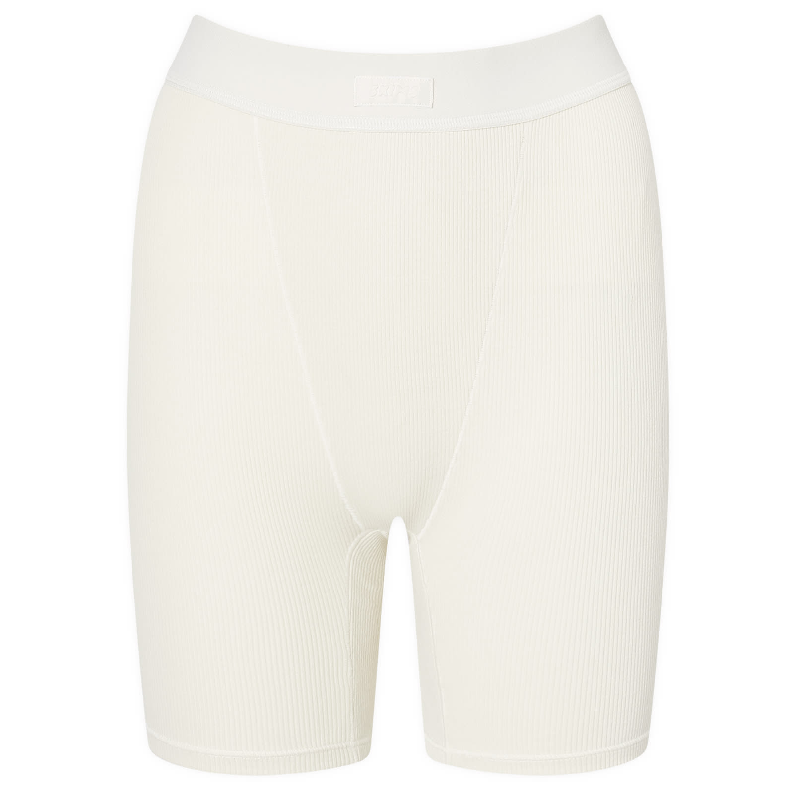 

Велосипедные шорты Skims Cotton Rib Boxer, цвет Bone