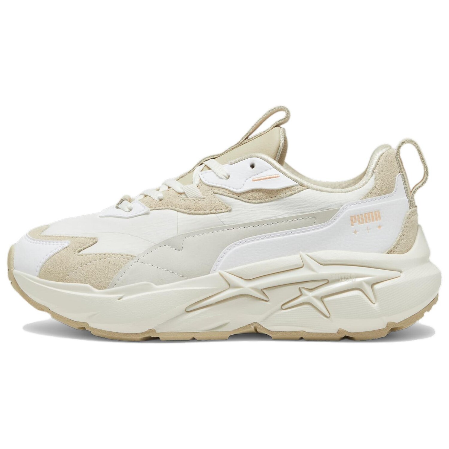 

Кроссовки женские Spina NITRO PRM с низким верхом бежевого цвета Puma