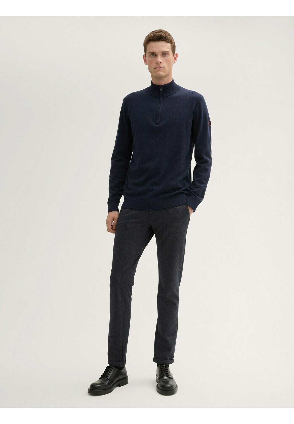 

Джемпер TOM TAILOR, сине-серый