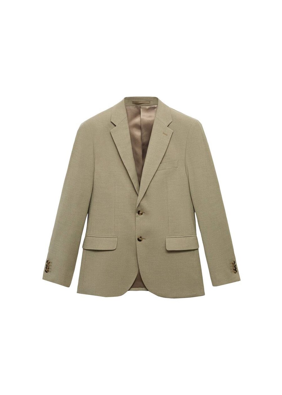 

Приталенный пиджак MANGO MAN Milan, Khaki