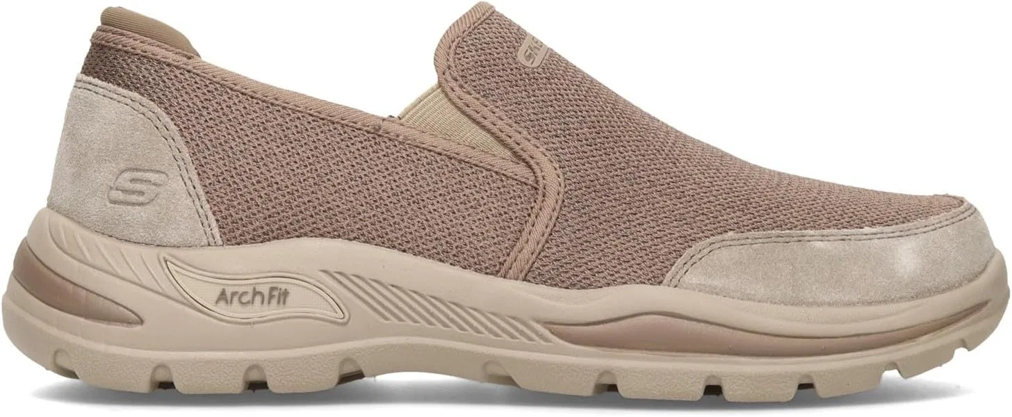 Мужские кроссовки Skechers Arch Fit Motley Ratel, Brown — фото 3