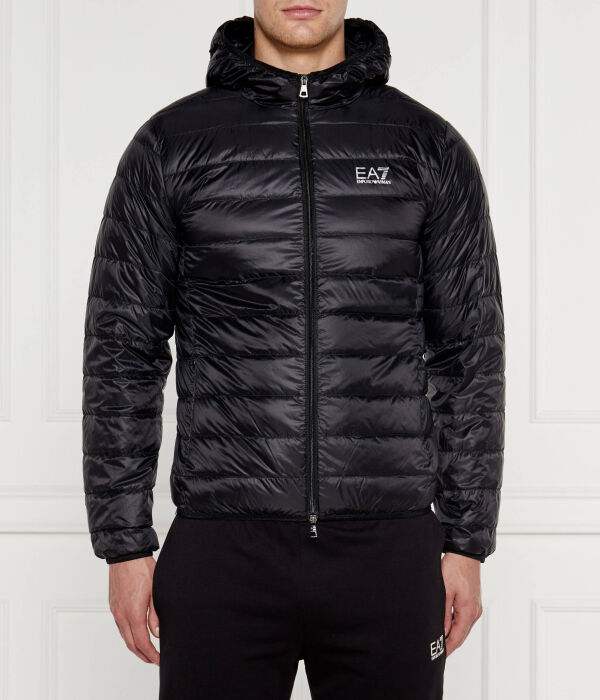 

Пуховик Regular fit Ea7, черный