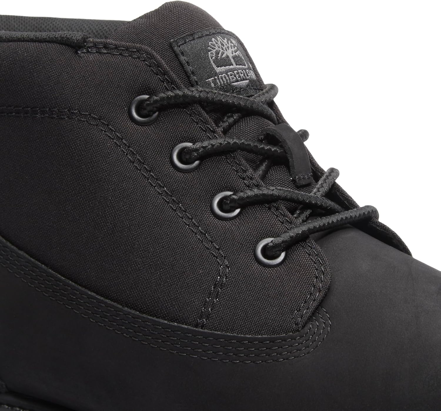 Timberland мужские Premium Mid Chukka ботинки на шнуровке, Black Nubuck — фото 2