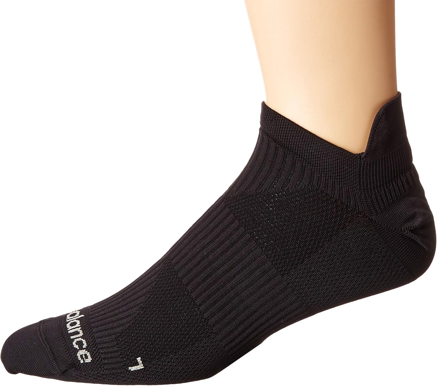 

Кроссовки New Balance Unisex Run Flat Knit No Show Tab, 1 пара, Black