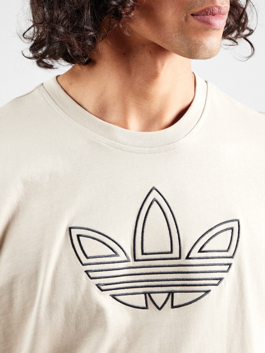 Классическая футболка ADIDAS ORIGINALS Shirt Outline, бежевый — фото 3