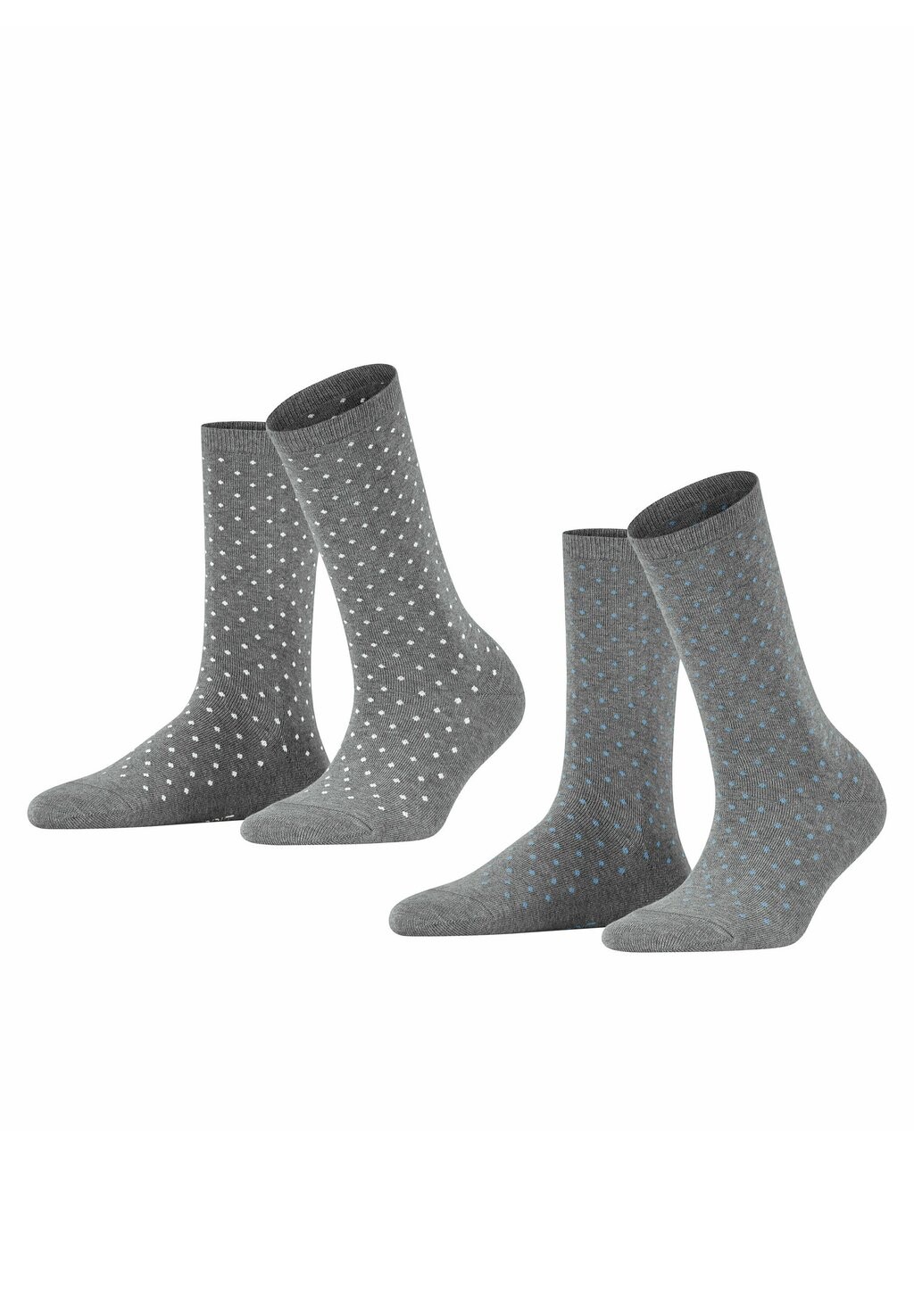 

Носки FINE DOT 2-PACK Esprit, цвет Mottled Light Grey