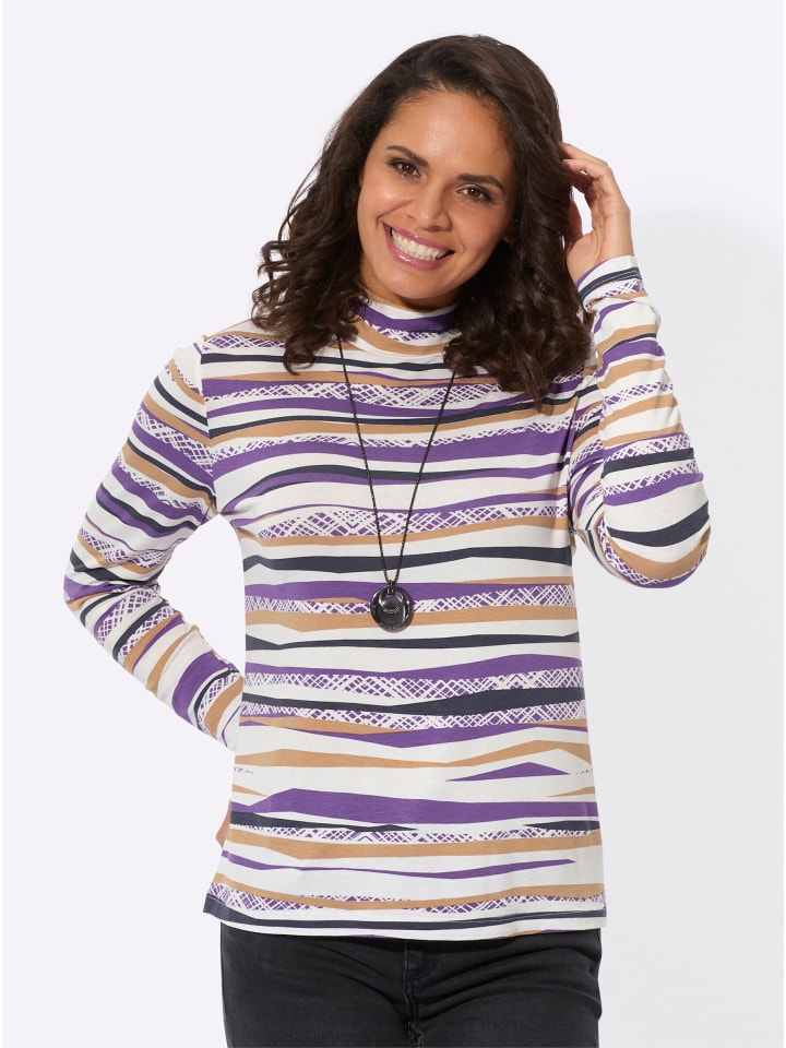 

Рубашка с длинными рукавами с принтом цвета верблюжьей шерсти WITT WEIDEN