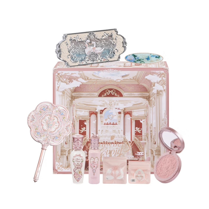 

Набор макияжа FlowerKnows Firefly Love Letter Gift Box для коррекции тона кожи, комплект из 8 предметов Flower Knows