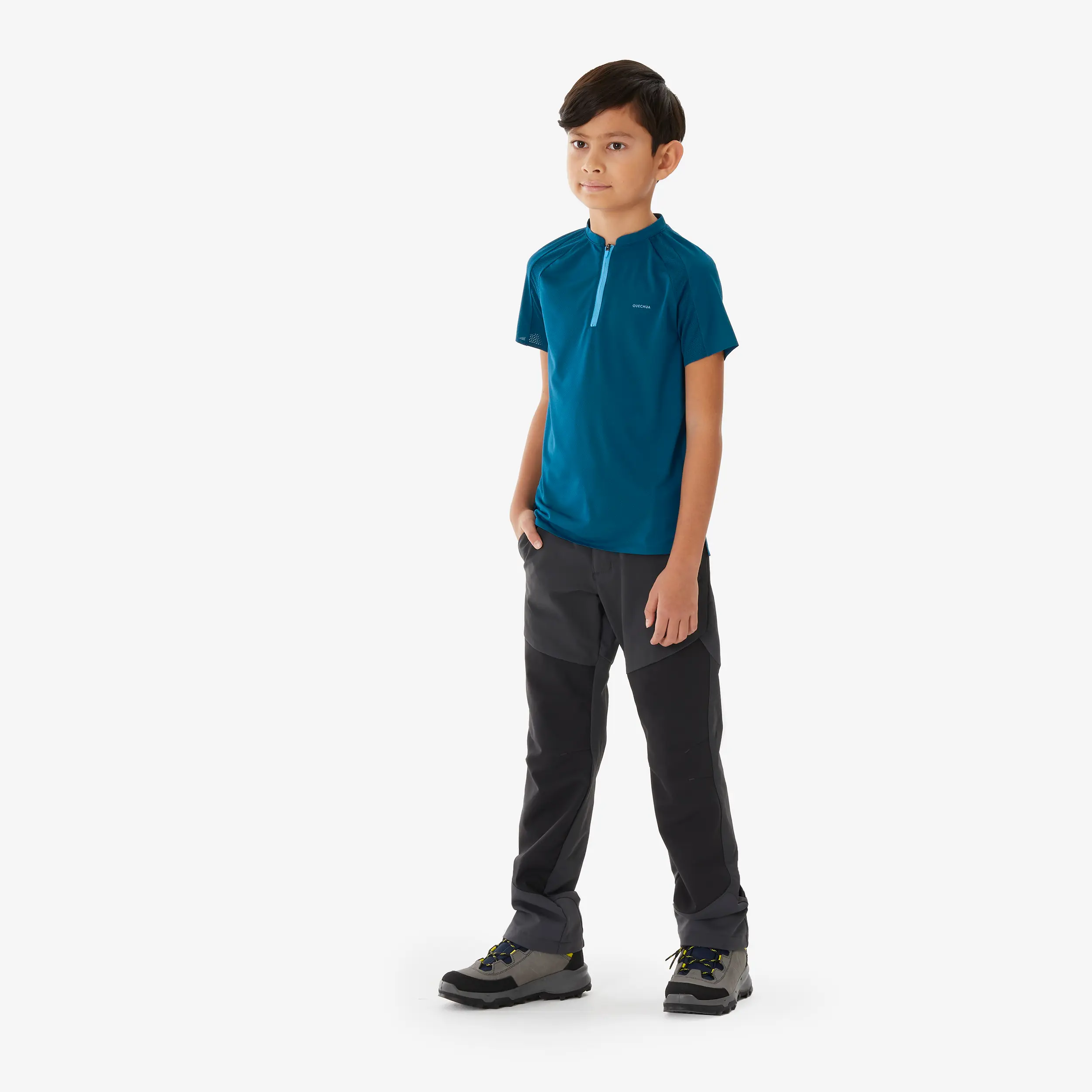 

Мужские горные брюки для треккинга Quechua MH900 серые