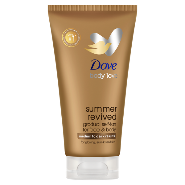 

Лосьон-автозагар для лица и тела для смуглой кожи, 75 мл Dove Body love summer revived
