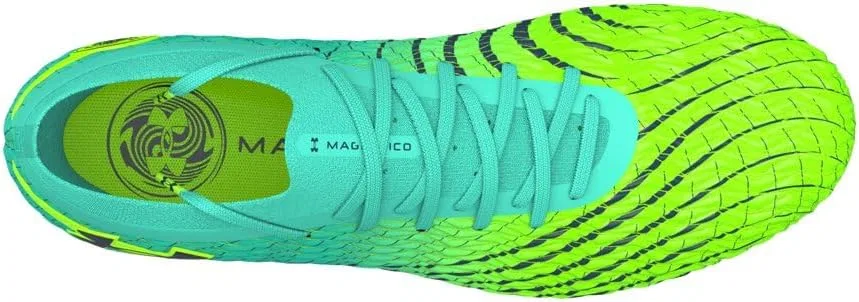 Кроссовки Under Armor Magnetico Pro 5 FG Radiant Unisex Under Armour, зеленый — фото 3
