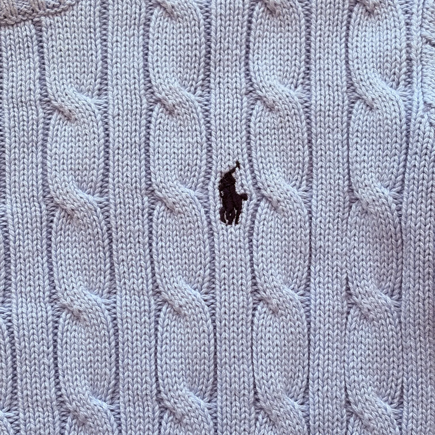 Свитер детский классический Polo Ralph Lauren синий — фото 4