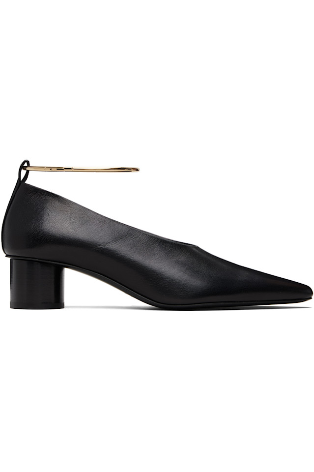 Туфли на каблуках Jil Sander, черный