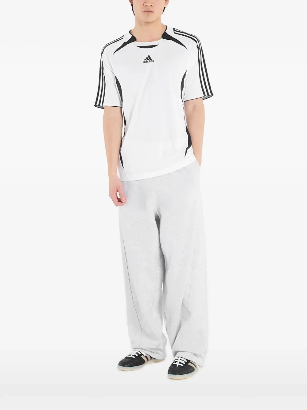 Футболка с короткими рукавами Teamgeist Adidas, белый