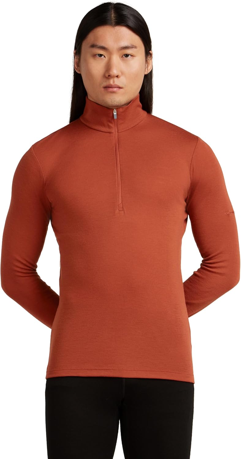 

Мужская мериносовая куртка Icebreaker Merino 175 Everyday Ls Half Zip, Jasper