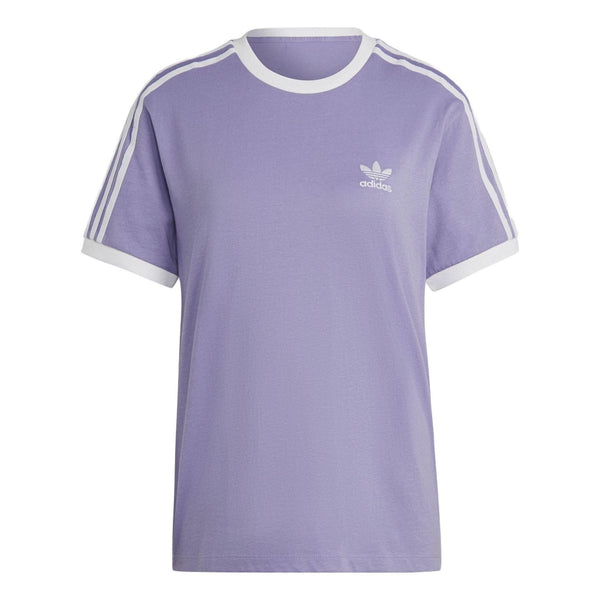 

Футболка adicolor classics 3-stripes t-shirt Adidas, фиолетовый