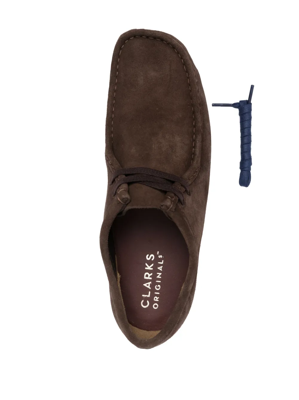 Лоферы Wallabee Clarks Originals, коричневый — фото 4