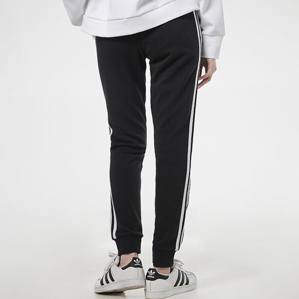 Спортивные штаны (WMNS) adidas W 3s Ft C Pt Sports Running Training Gym Knit Bundle Feet Long Pants/Trousers Autumn Black, черный — фото 4