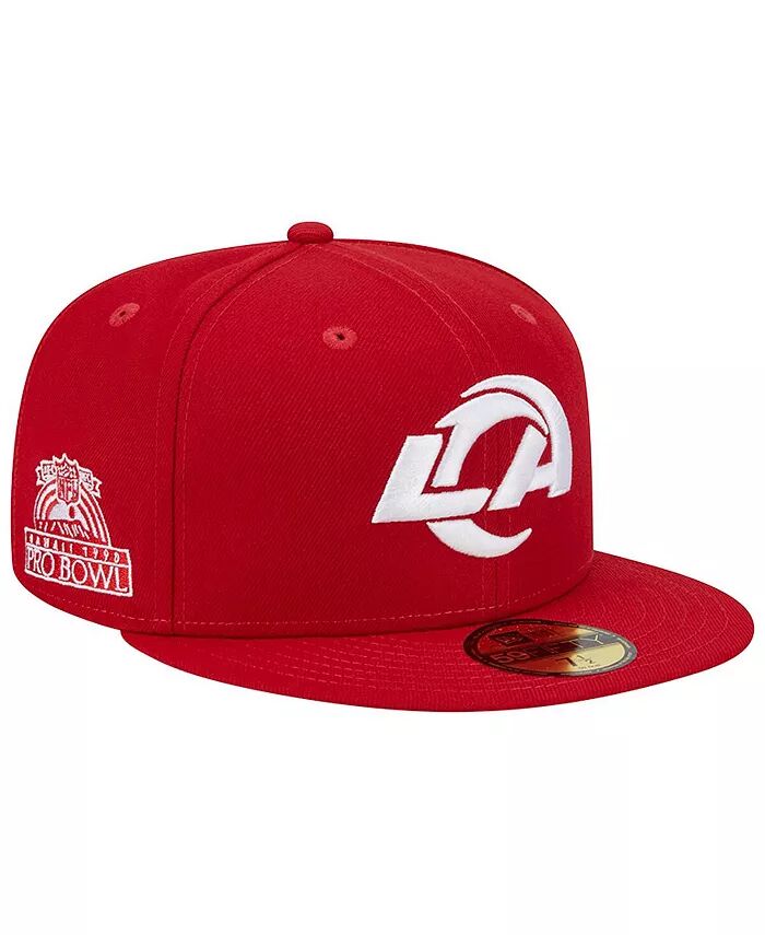 

Мужская алая бейсболка Los Angeles Rams 1990 Hawaii Pro Bowl с основной нашивкой 59FIFTY New Era
