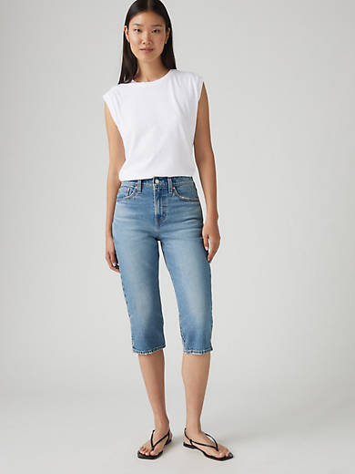 

Женские джинсы Wedgie Capri Levi's, цвет Next Saturday - Medium Wash