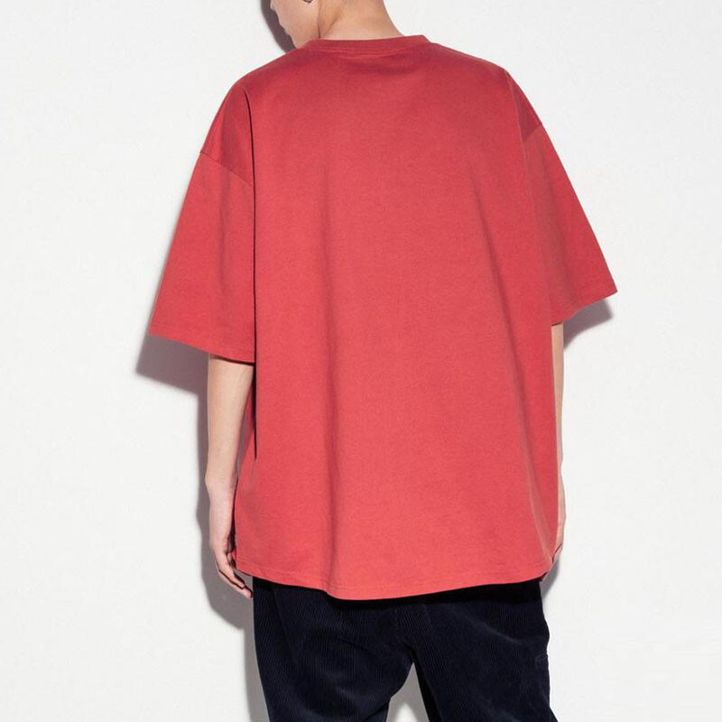Футболка унисекс красная Uniqlo, красный — фото 3