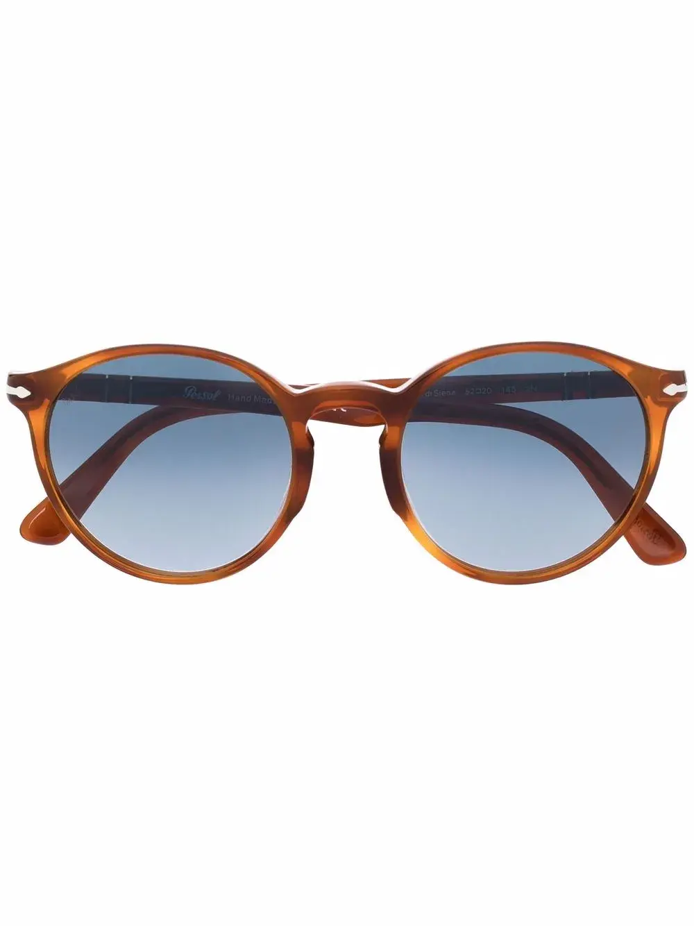 

Солнцезащитные очки в круглой оправе Persol, коричневый