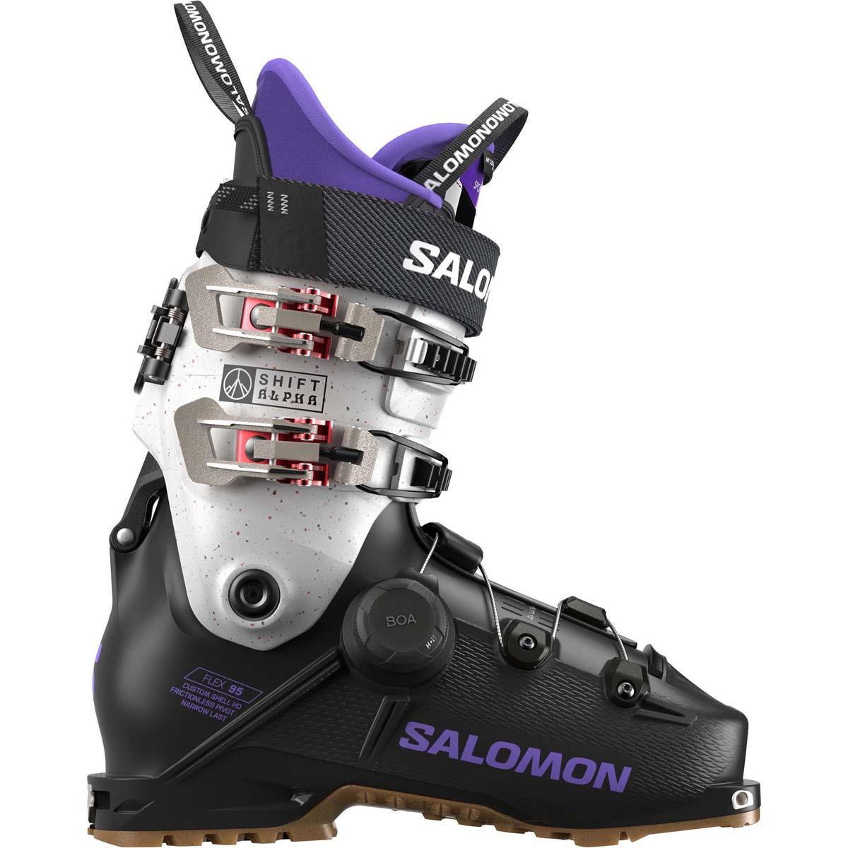 

Горнолыжные ботинки Shift Alpha BOA 95, женские Salomon, Black/Ultra Violet/Ultra Violet