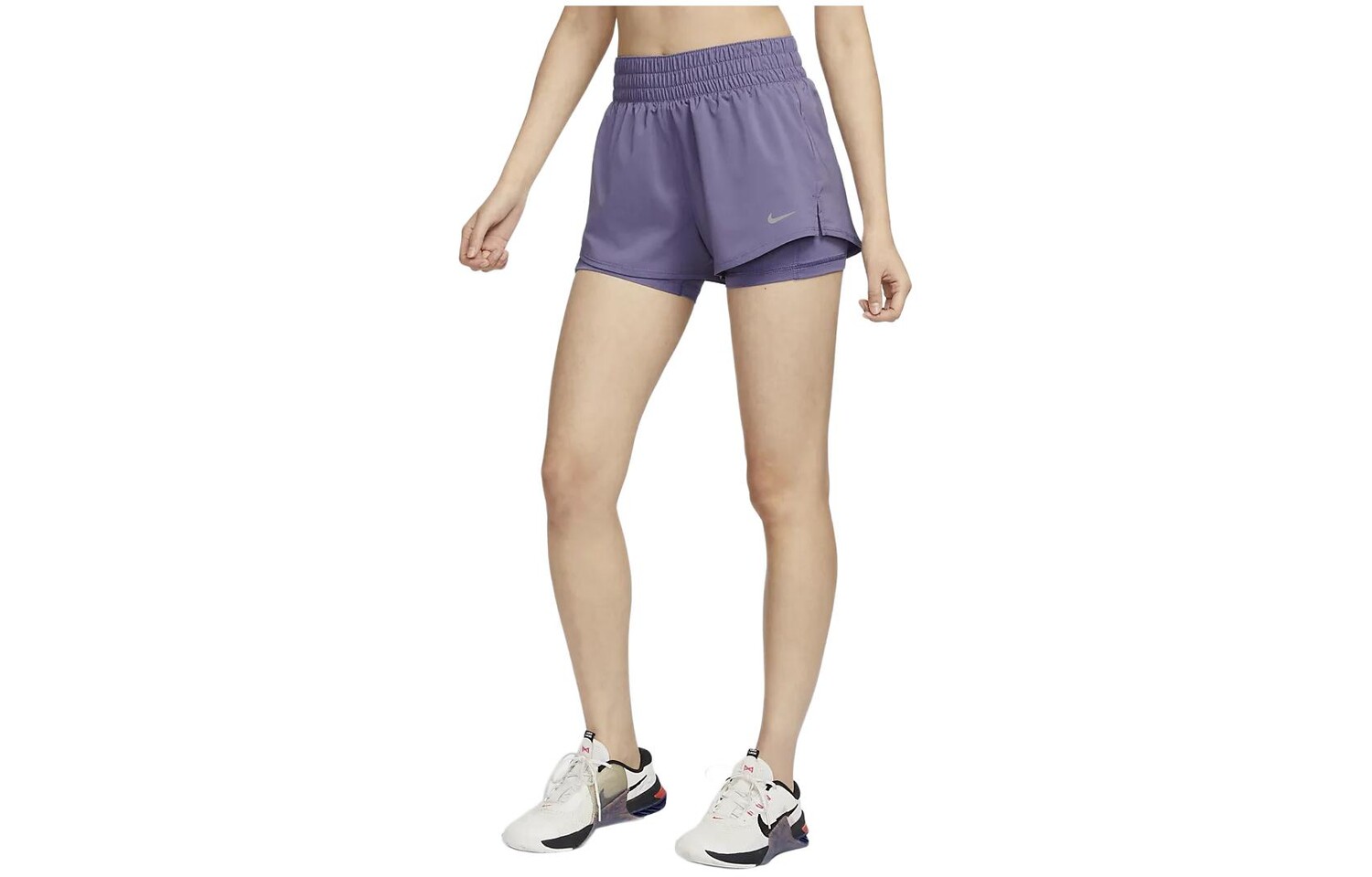 

Спортивные шорты Dri-Fit One женские Dawn Deep Purple Nike